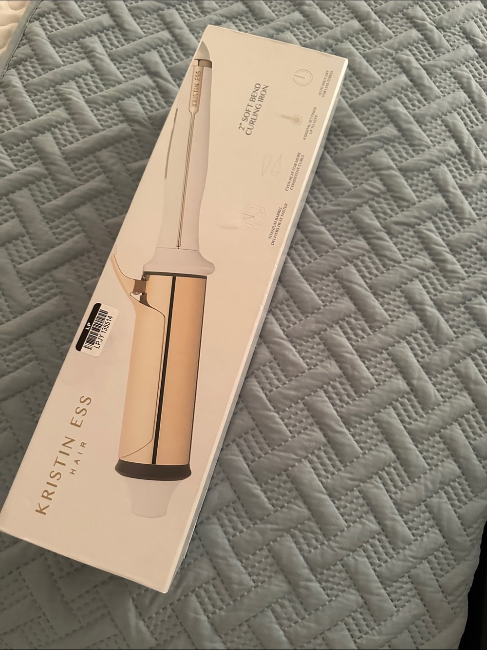 Professional Gold Curling Iron - 2" Barrel